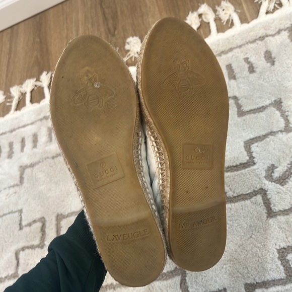 Gucci GG marmont quilted leather platform espadrilles - Picture 2 of 3